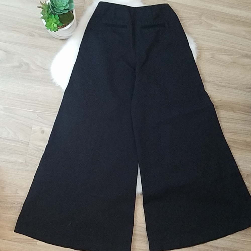 Wide Leg Black Pant - Picture 4 of 8